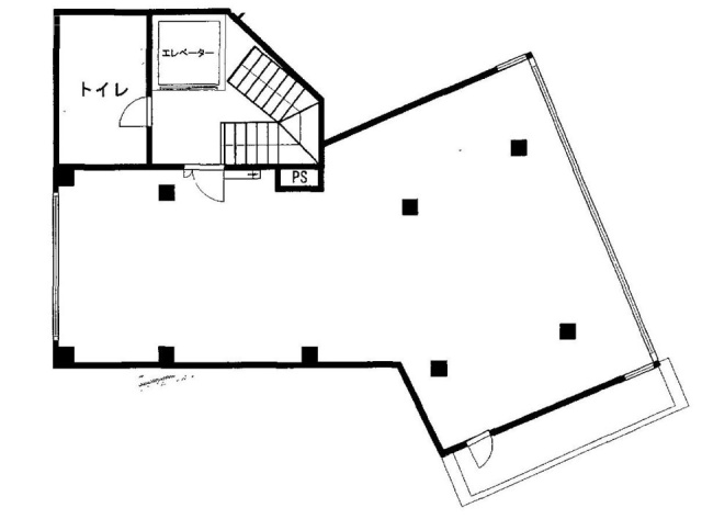 祐天寺KITビル2F 間取り図