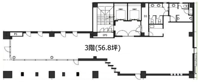 浅草橋THビル3F 間取り図