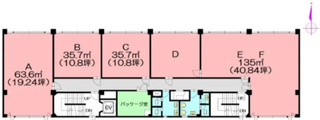 M宮代会館ビル5F 間取り図