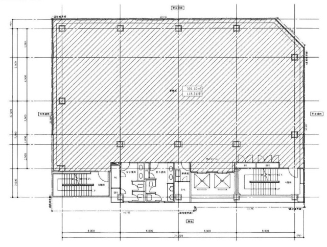 神田鍛冶町千歳ビル4F 間取り図