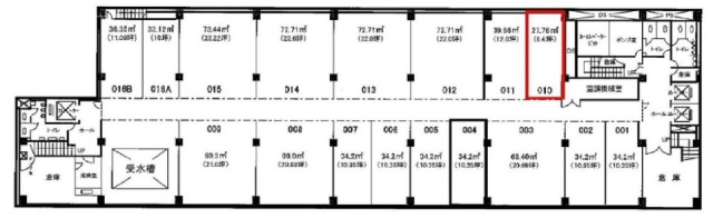 関内駅前第一ビル010 間取り図
