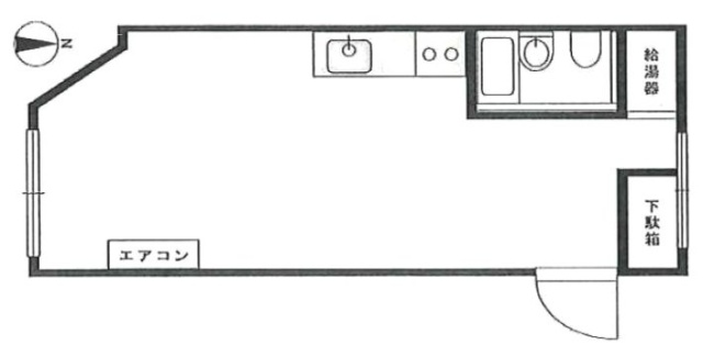 東麻布ビルA 間取り図