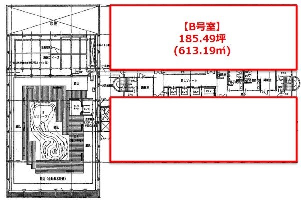 JMFビル東陽町01本館B 間取り図