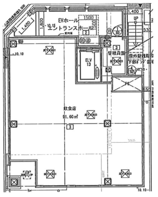 杉船ビル東陽町1F 間取り図