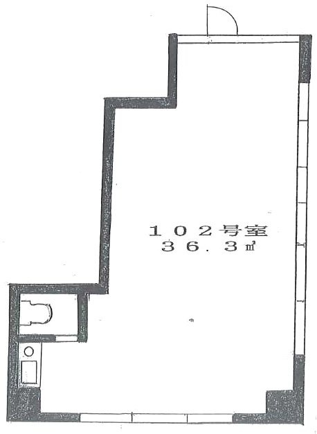 山憲ビル102 間取り図