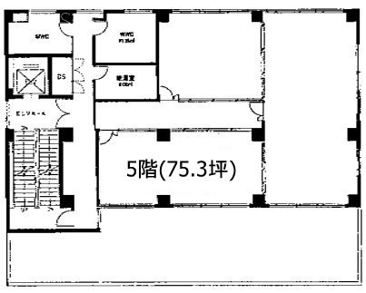 ヤシマ工業本社ビル5F 間取り図