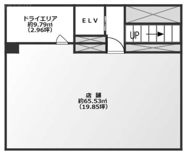 下北沢サザンヒルズビルB1F 間取り図