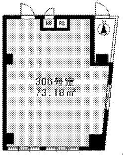 パルムハウス初台302 間取り図