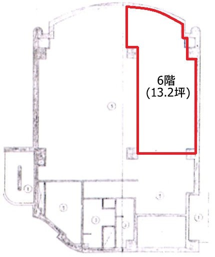 セブン南青山ビル6F 間取り図