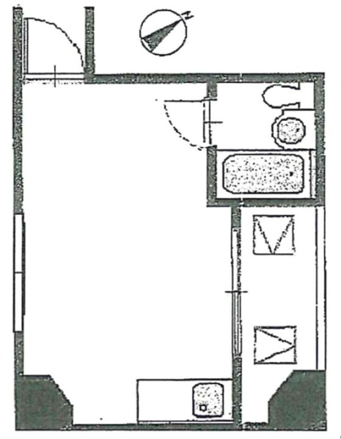 築地バンキャビオンビル8F 間取り図