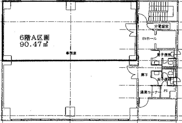 池袋西口スカイビルA 間取り図