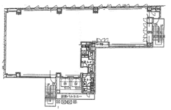 プレリー日本橋2F 間取り図