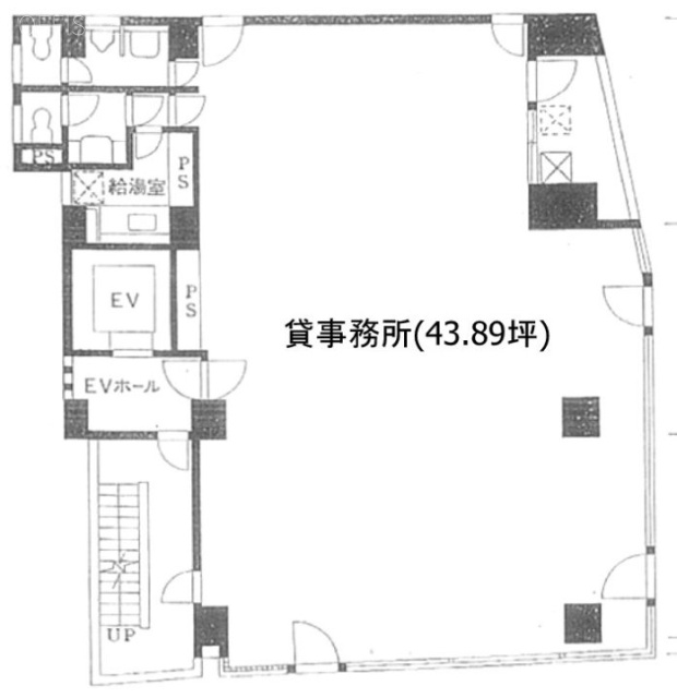 ツバメグロースビル7F 間取り図