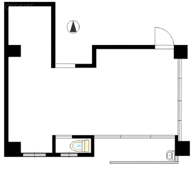 青木ビル1F 間取り図