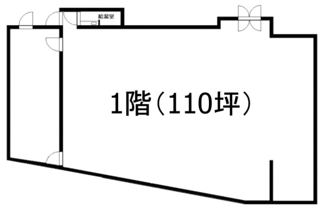 第2スミダビル1F 間取り図