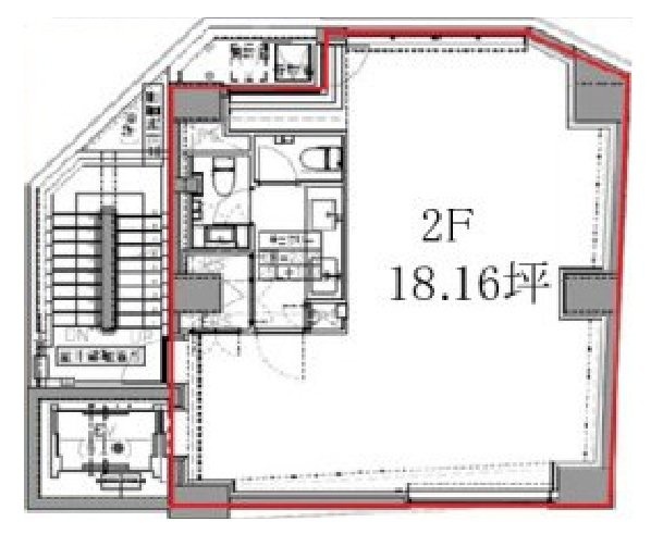 ARISTO南青山2F 間取り図