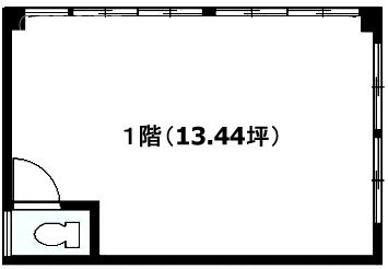 コーポ田中ビル1F 間取り図