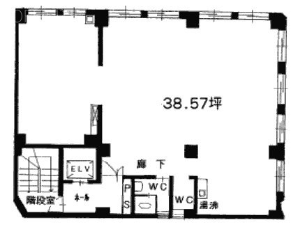 浜松町昭栄ビル2F 間取り図