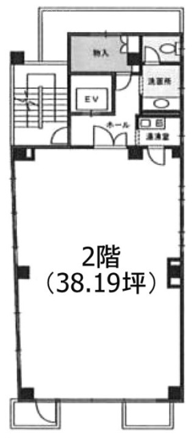 BAJビル2F 間取り図