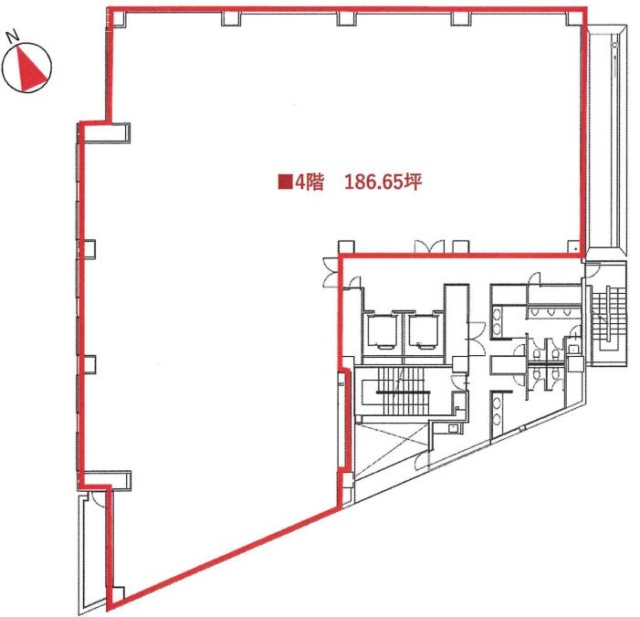 紀尾井町ビル4F 間取り図