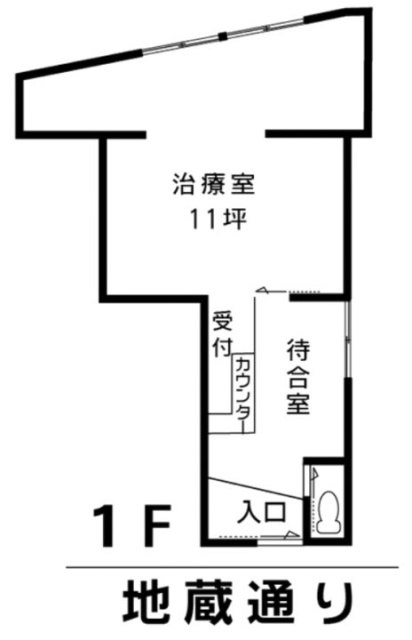 トウショウビル1F 間取り図