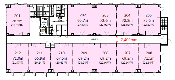 KOIL BASE208 間取り図