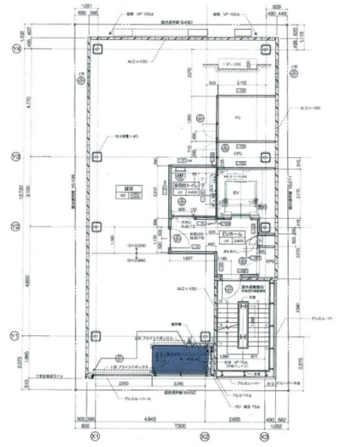 銀座モリタビル3F 間取り図