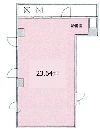 AQUA TOWER38ビルB 間取り図