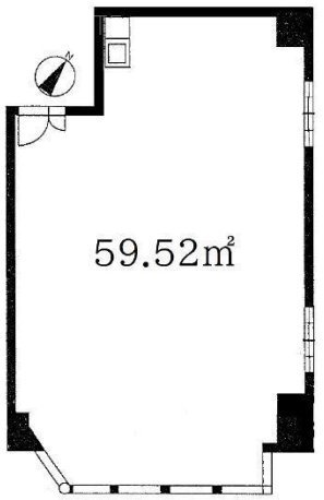 市ヶ谷法曹ビル503 間取り図