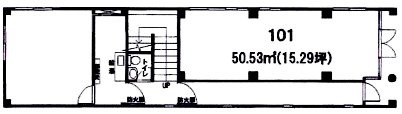 池上4丁目ビル101 間取り図