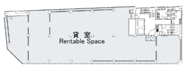日本橋大栄ビル8F 間取り図