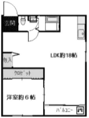 湯島ビル4F 間取り図