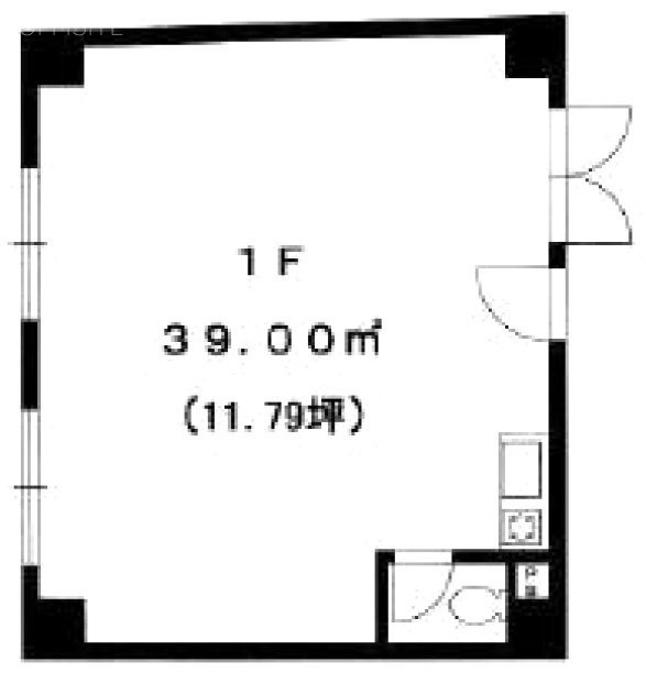 KARASAWAビル1F 間取り図