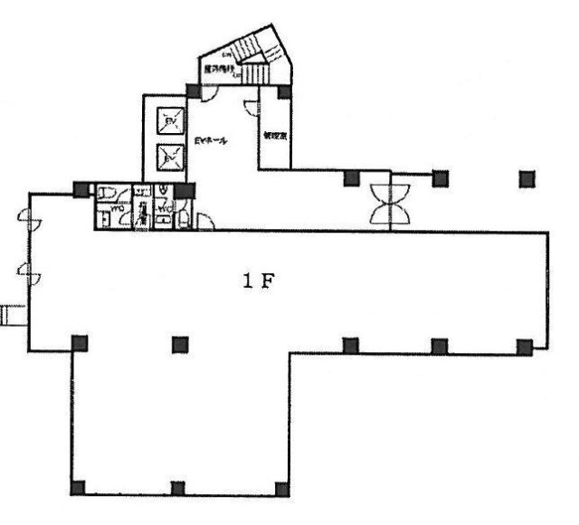 本郷綱ビル1F 間取り図