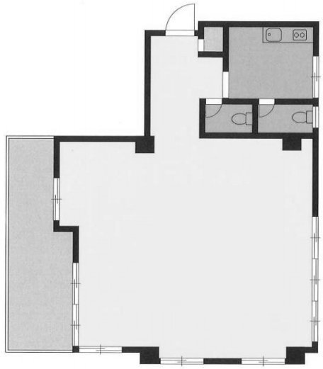 八光ビル8F 間取り図