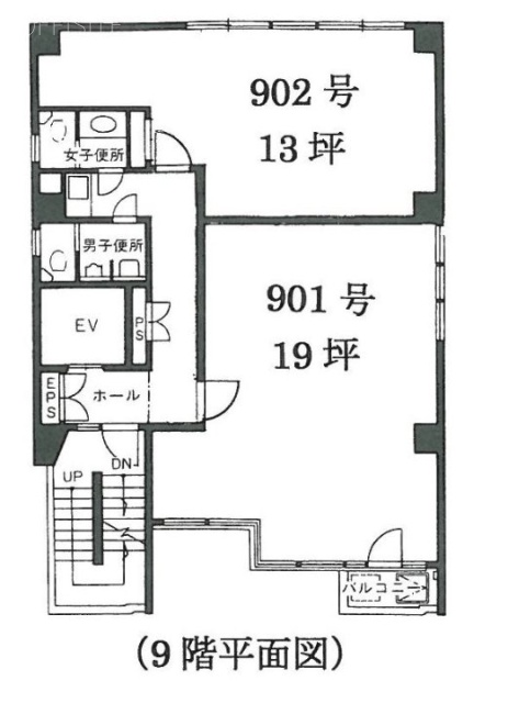 タイワビル902 間取り図