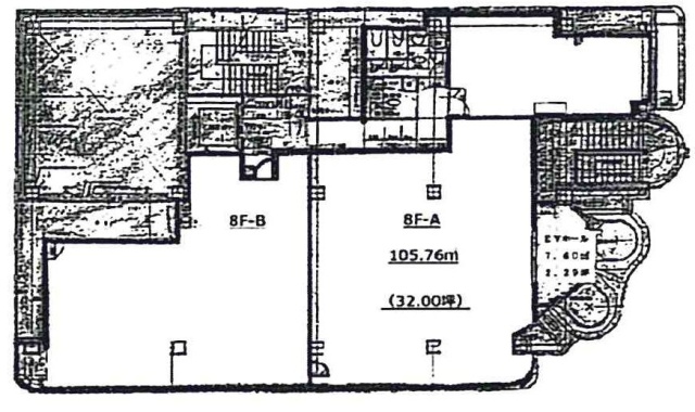 リバティー新横浜ビルA 間取り図