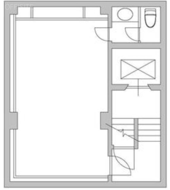 第5ナカムラビルB1F 間取り図