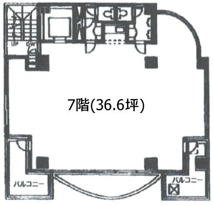 マーキュリースクエア7F 間取り図