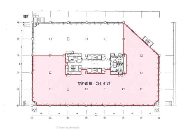 紀尾井町パークビル5F 間取り図