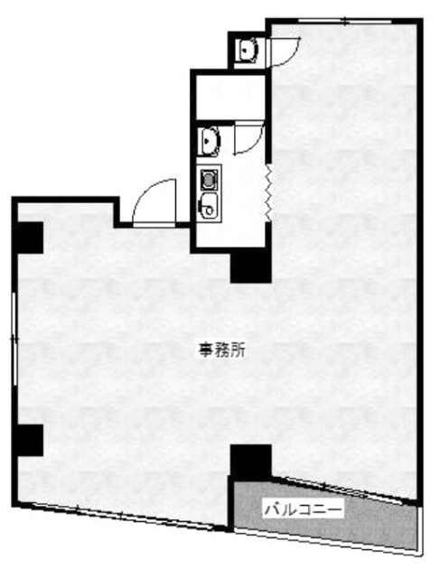 吉澤ビル2F 間取り図