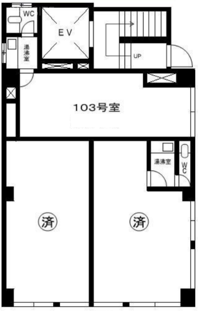 井上ビル103 間取り図