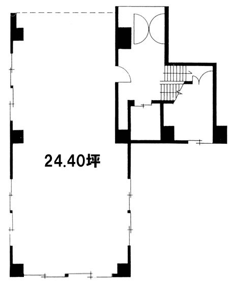 折田ビル1F 間取り図