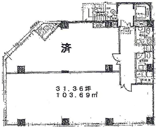 TQ東神田2F 間取り図