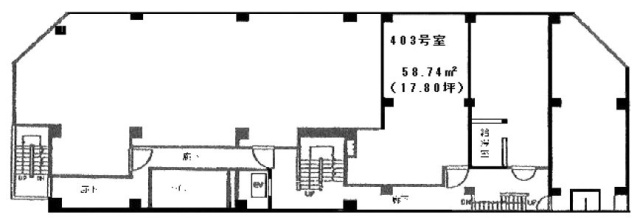 ホリグチビル403 間取り図