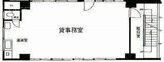 細野第一ビル3F 間取り図