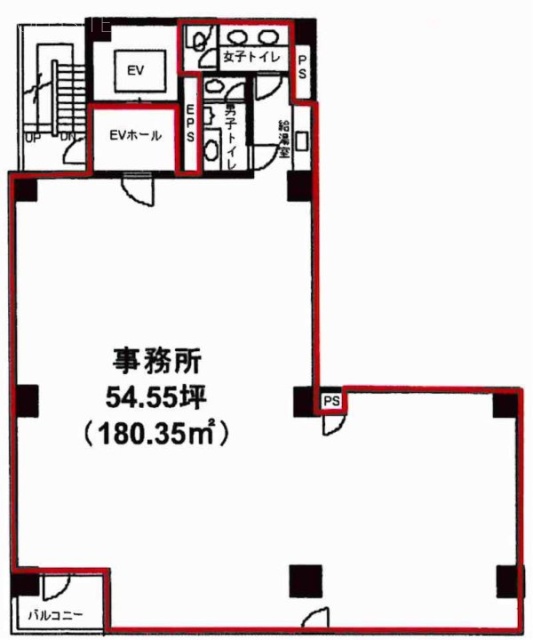 アセンド神田鍛治町2F 間取り図