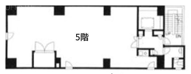 銀座コスミオンビル5F 間取り図