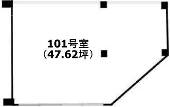 スカイコート世田谷用賀101 間取り図