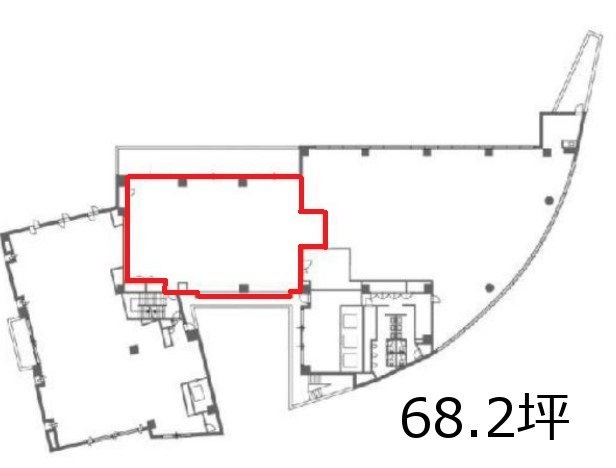 リビエラ南青山ビルB 間取り図